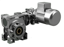 Двухступенчатый червячный мотор-редуктор серии MRT/RT 40/70 (0.55 квт)