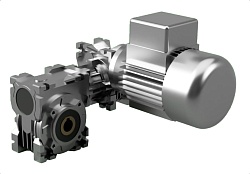 Двухступенчатый червячный мотор-редуктор серии MRT/RT 28/40 (0.18 квт)