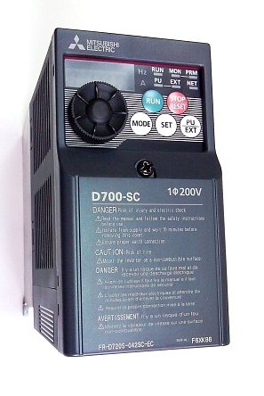 Преобразователь частоты FR-D720S-008SC-EC (0,1 кВт)
