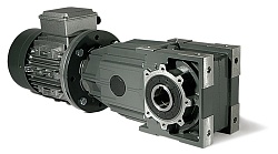 Коническо-цилиндрический мотор-редуктор серии MRO 43 (0,25 квт)
